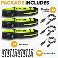 Thumbnail for Headlamps 3 Pack