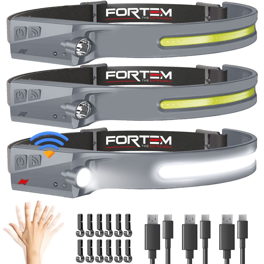 Headlamps 3 Pack