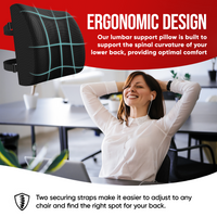 Thumbnail for Lumbar and Seat Cushion XL - Breathable Mesh Cover