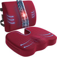 Thumbnail for Lumbar and Seat Cushion XL - Breathable Mesh Cover