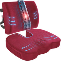 Thumbnail for Lumbar and Seat Cushion - Luxury Velour Cover