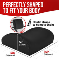 Thumbnail for Lumbar Support - Luxury Velour Cover