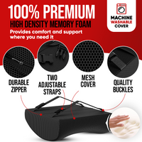 Thumbnail for Lumbar Support - Luxury Velour Cover
