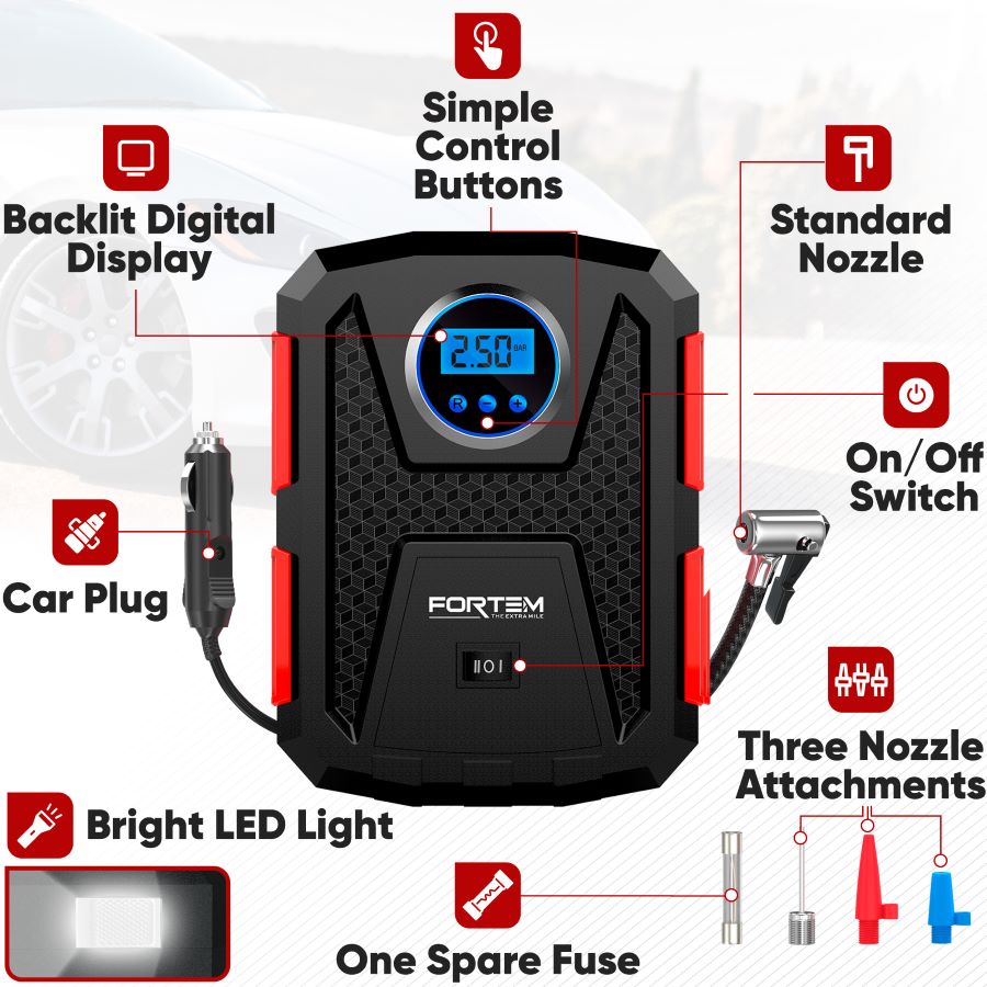 Tire Inflator 12V DC