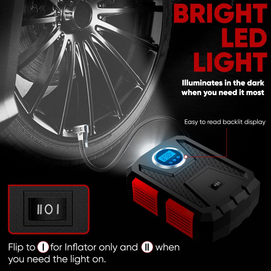 Tire Inflator 12V DC