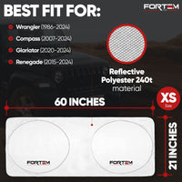 Thumbnail for Windshield Sunshade XS
