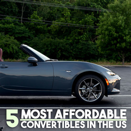 5 Most Affordable Convertibles in the US