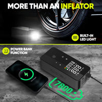 Thumbnail for Cordless Tire Inflator w/ 7800 mAh Battery